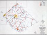 Burnet County Texas Map Texas County Highway Maps Browse Perry Castaa Eda Map Collection