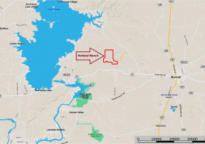 Burnet Texas Map Holland Ranch 616 Acres Burnet County