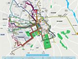 Bus Map Florence Italy Local Bus Routes Lines Stops Public Transport Alsa Network System