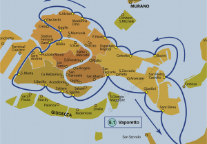 Bus Route Map Rome Italy Water Bus Venice Vaporetto Map Of Line 5 1 Actv