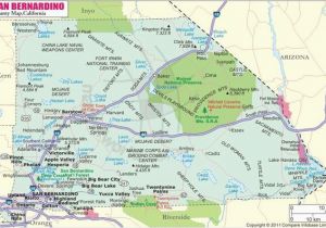 Buy Map Of California San Bernardino County Map Worldmapstore County Map California