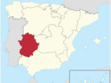 Caceres Spain Map Autonomous Community Of Extremadura Spain Genealogy Genealogy