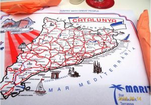 Calella Spain Map Speisenkarte Bild Von Restaurant Maritim Calella