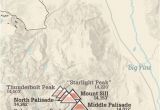 California 14ers Map Products Best Maps Ever