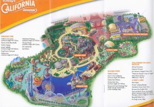 California Adventures Map Disneys California Adventure Map New Of Maps Downtown Disney