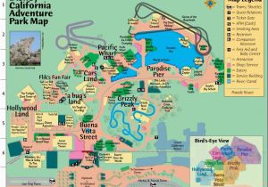 California Adventures Map Map Reference Map Of California Adventure Park Reference