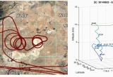 California Afb Map A Map Of the Track Of the Spiral Down Over Edwards Afb California