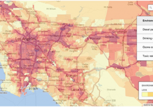 California Air Pollution Map Air Pollution In Los Angeles Air Pollution In Los Angeles