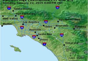 California Air Pollution Map Airnow Central La Co Ca Air Quality