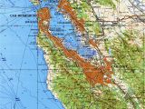 California Aqueduct Map soviet topographic Map Of San Francisco Bay area 1980 2019