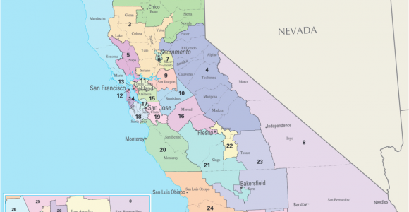 California assembly Districts Map California S Congressional Districts Wikipedia