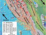 California attraction Map California Map Fault Lines Researchers Map Active Fault Zones Off