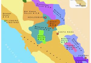 California Ava Map Napa Valley California Map Lovely Map California Maps Directions
