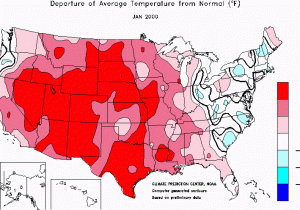 California Average Temperature Map Climate Prediction Center Monitoring and Data United States One