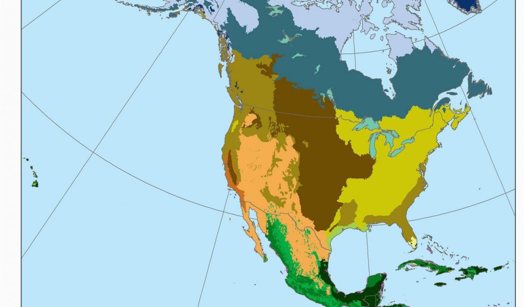 California Biome Map Biomes north America Ref Geo Regions Biomes