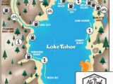 California Brewery Map Kayak Hike or Bike Your Way to A Refreshing Beer On Tahoe S Ale