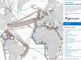 California Broadband Map Submarine Cable Map