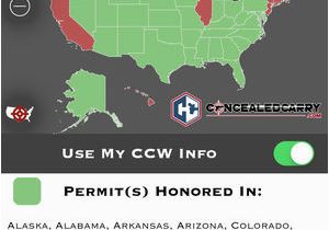 California Ccw Map Concealed Carry Gun tools On the App Store