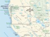 California Coast Ranges Map Map California Map northern California Coast California Map High