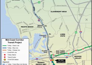 California Coastal Commission Map California Coastal Commission Map Detailed Mid Coast Trolley Ucsd