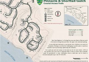 California Coastal Trail Map Shorttail Gulch Coastal Access Trail
