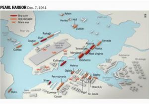 California Condor Map Timeline Of Pearl Harbor attack What Happened On Dec 7 1941