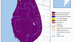 California Condor Range Map Comprehensive Report Species Gymnogyps Californianus