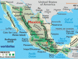 California Cost Map Mexico Maps Mexico Map Of Mexico Landforms Of Mexico