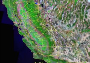 California County Map with Roads California County Map