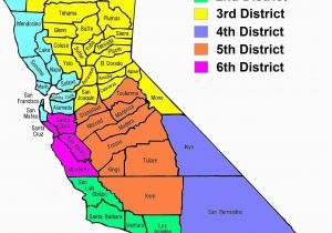 California District Courts Map Map California Map Counties California California Map Fancy