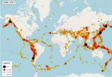 California Earthquake Epicenter Map Lists Of Earthquakes Reference California Earthquake Risk Map