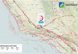 California Earthquake Faults Map Graph Fault Lines Map Map Canada and Us Large California