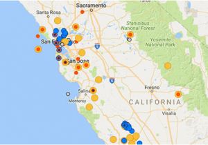 California Earthquake Map Real Time Earthquake and Hazard Resources