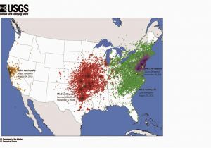 California Earthquake Map Real Time East Vs West Coast Earthquakes