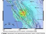 California Earthquake Map Risk Bsl Hazard Information