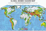 California Earthquake today Map Major Earthquake Zones Worldwide