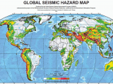 California Earthquake today Map Major Earthquake Zones Worldwide