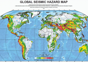 California Earthquake today Map Major Earthquake Zones Worldwide