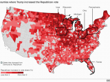 California Election Results Map Us Election 2016 Trump Victory In Maps Bbc News