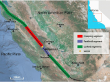 California Faults Map Location Map Of the San andreas Fault Saf and Safod Borehole In