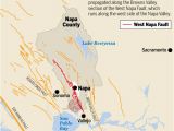 California Faults Map Researchers Call West Napa Fault A Greater Threat the Weekly