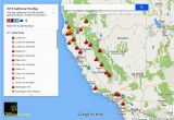 California Fire Locations Map Map Of Current California Wildfires Elegant California Zip Map