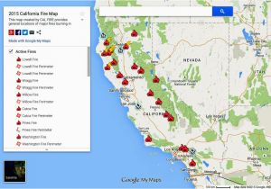 California Fire Map Google Map Of Current California Fires Massivegroove Com