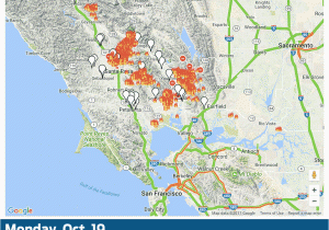 California Fire Map Live How We Covered the Wildfires