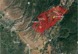 California Fires Location Map Wildfire Burns Into Paradise California forcing Evacuations