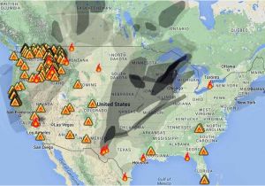 California Fires Location Map Wildfire Smoke Map August 31 2015 Wildfire today