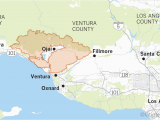 California Fires Update Map Maps Show Thomas Fire is Larger Than Many U S Cities Los Angeles