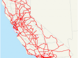 California Freeway Maps List Of Interstate Highways In California Wikipedia