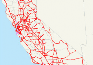 California Fwy Map List Of Interstate Highways In California Wikipedia