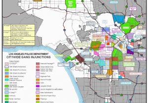 California Gang Map Gang Borders Create Invisible Walls In Los Angeles Design